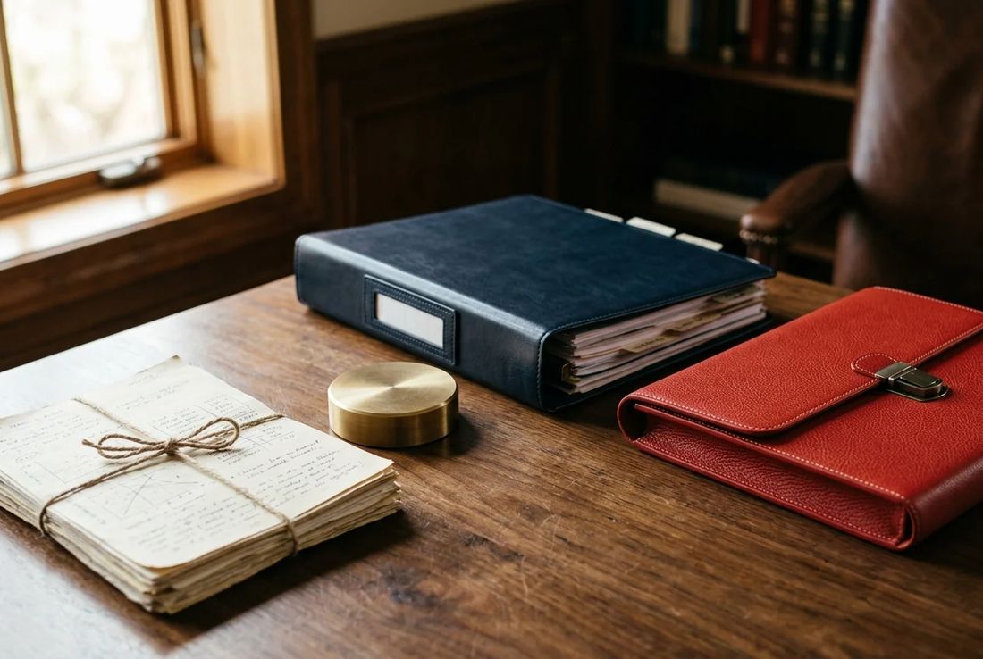 Navy TCK 252 white-collar defense and internal investigation dossier beside a red leather anti-bribery compliance guide and forensic records