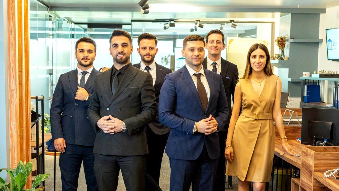 The Lexin Legal team at their Istanbul office